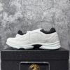 Chanel Low Top Trainer Suede White Black