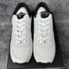 Chanel Low Top Trainer Suede White Black
