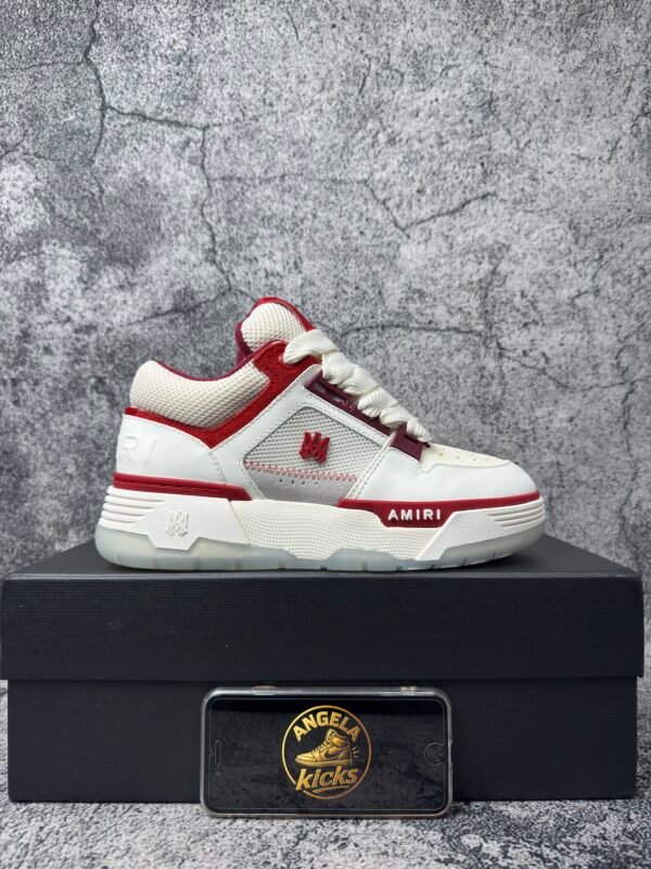 AMIRI MA-1 White Red