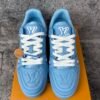 Louis Vuitton Trainer Blue Embossed Monogram