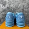 Louis Vuitton Trainer Blue Embossed Monogram