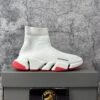 Balenciaga Speed Trainer Mid White Red
