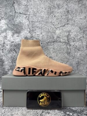 Balenciaga Speed Beige Black