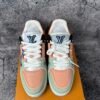 Louis Vuitton LV Trainer Orange Teal Vintage