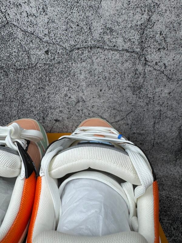 Louis Vuitton LV Trainer Orange Teal Vintage