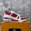 Louis Vuitton Trainer Red White