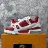 Louis Vuitton Trainer Red White