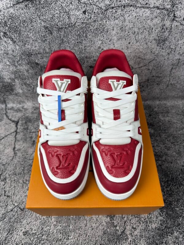 Louis Vuitton Trainer Red White