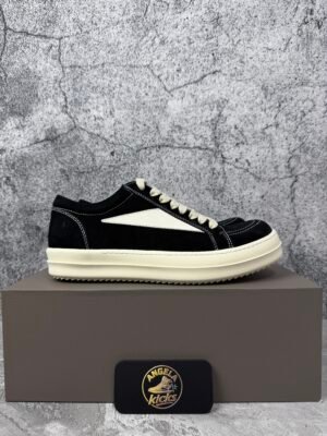 Rick Owens Strobe Vintage Low Black Suede