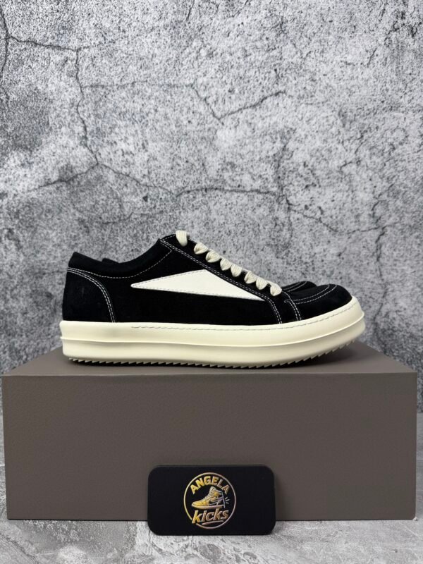 Rick Owens Strobe Vintage Low Black Suede