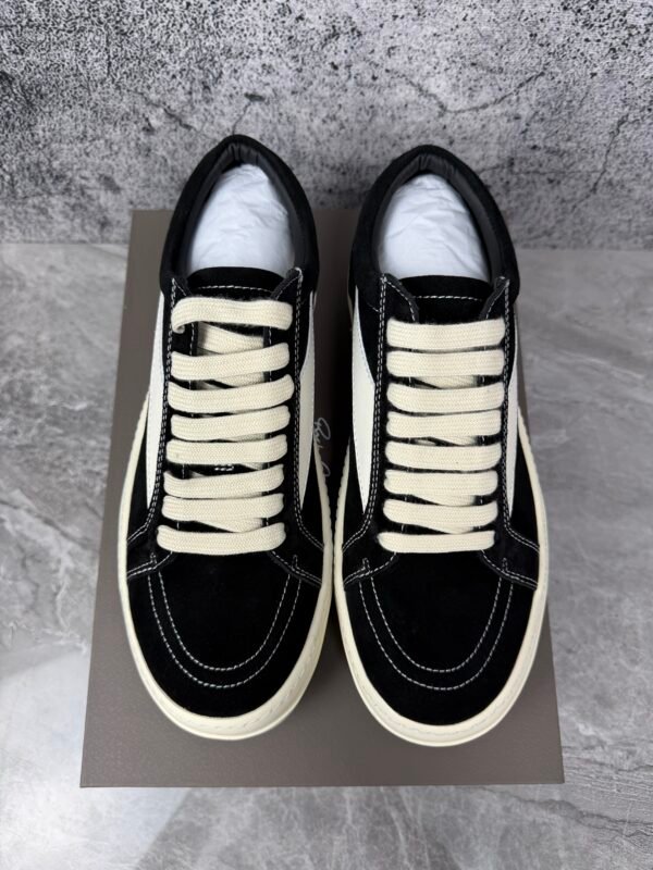 Rick Owens Strobe Vintage Low Black Suede