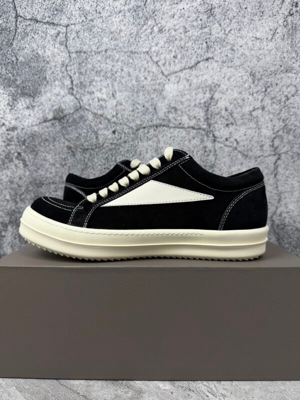 Rick Owens Strobe Vintage Low Black Suede
