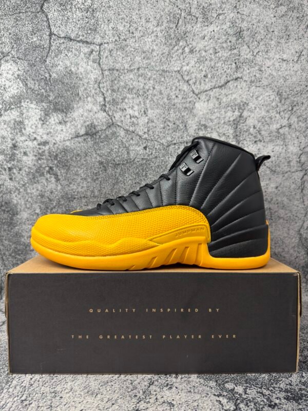 Jordan 12 Retro Black University Gold
