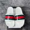 Gucci Web Slide Sandal White