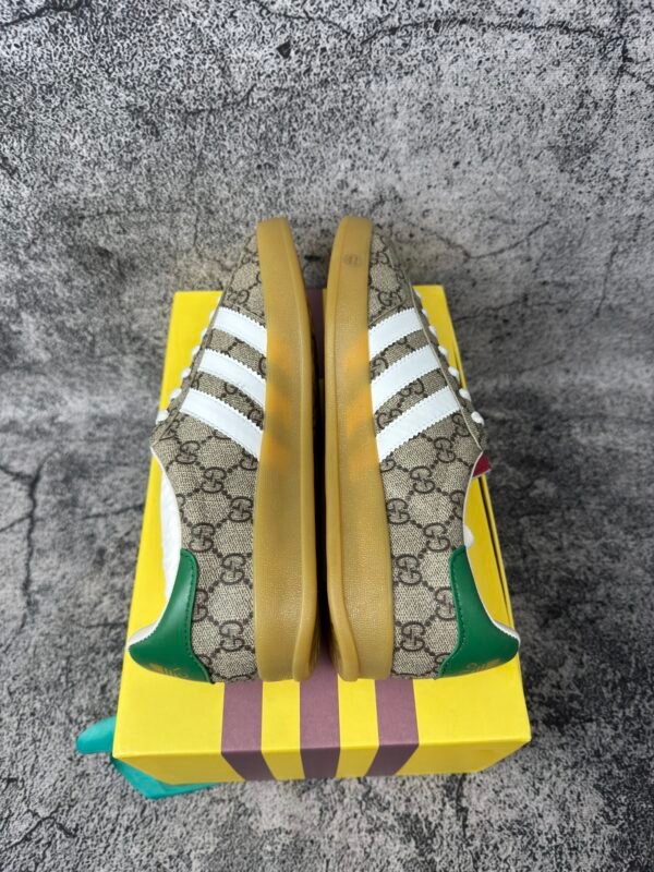 adidas x Gucci Gazelle Beige GG Monogram