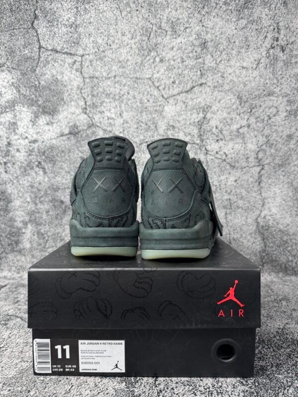 Jordan 4 Retro Kaws Black