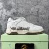 OFF-WHITE Out Of Office OOO Low Tops