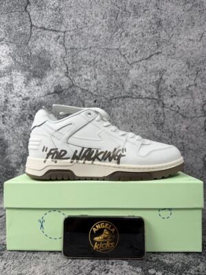 OFF-WHITE Out Of Office OOO Low Tops