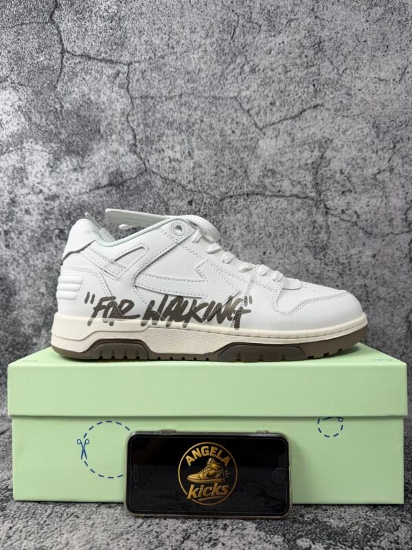 OFF-WHITE Out Of Office OOO Low Tops