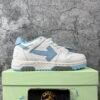 OFF-WHITE Out Of Office OOO 30 MM Low Tops White Light Blue