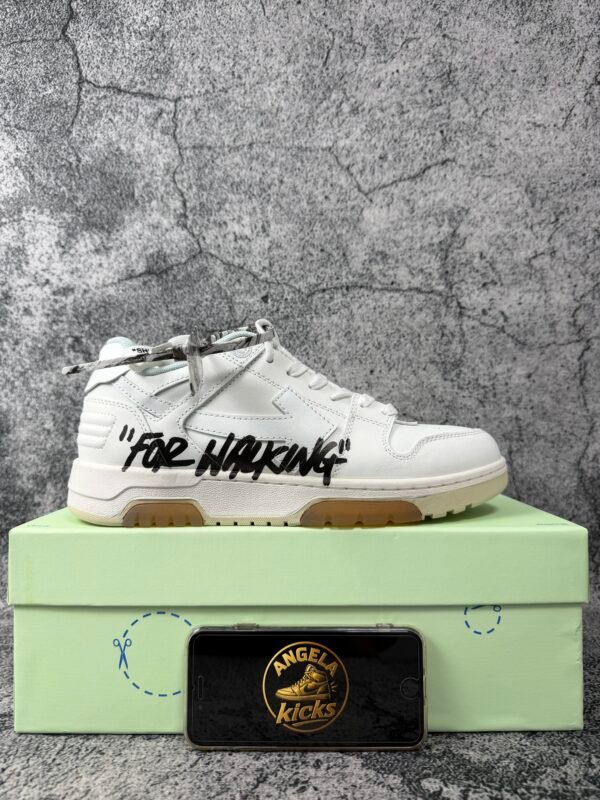 OFF-WHITE Out Of Office "OOO" Low "For Walking" White Black