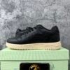 OFF-WHITE Out Of Office OOO Low Tops Black Gum