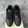 OFF-WHITE Out Of Office OOO Low Tops Black Gum