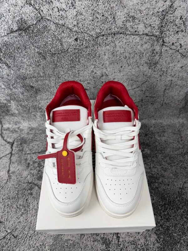OFF-WHITE Out Of Office OOO Low Tops 2024 Lunar New Year Red White