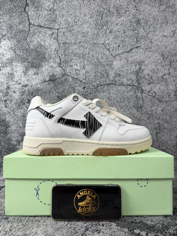 OFF-WHITE OOO Low Tops White Black SS21