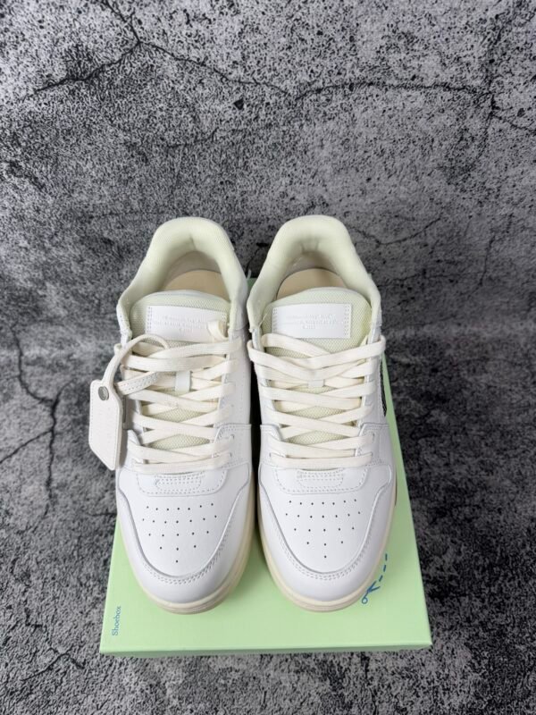 OFF-WHITE OOO Low Tops White Black SS21