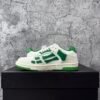 AMIRI Skel Top Low White Green