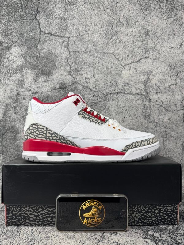 Jordan 3 Retro Cardinal Red
