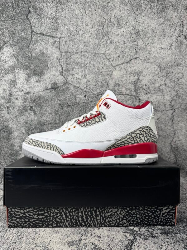 Jordan 3 Retro Cardinal Red