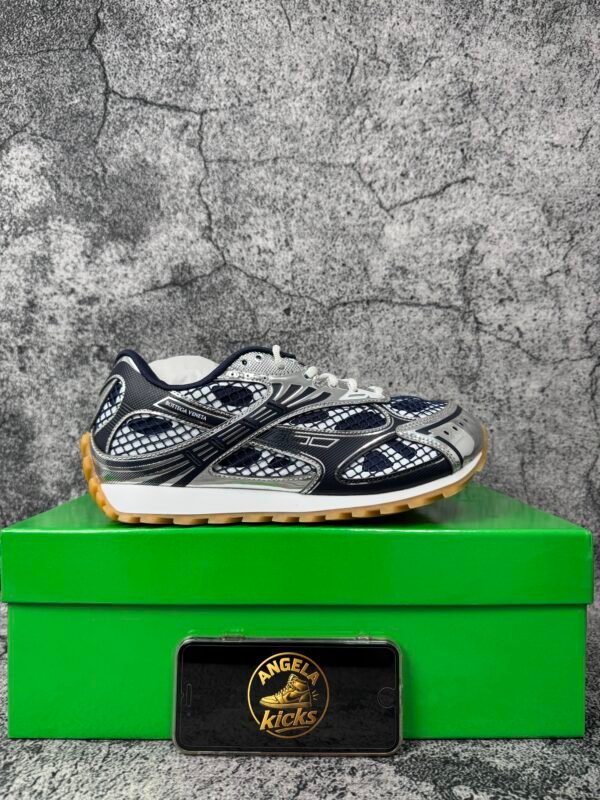 Bottega Veneta Orbit Abyss Silver