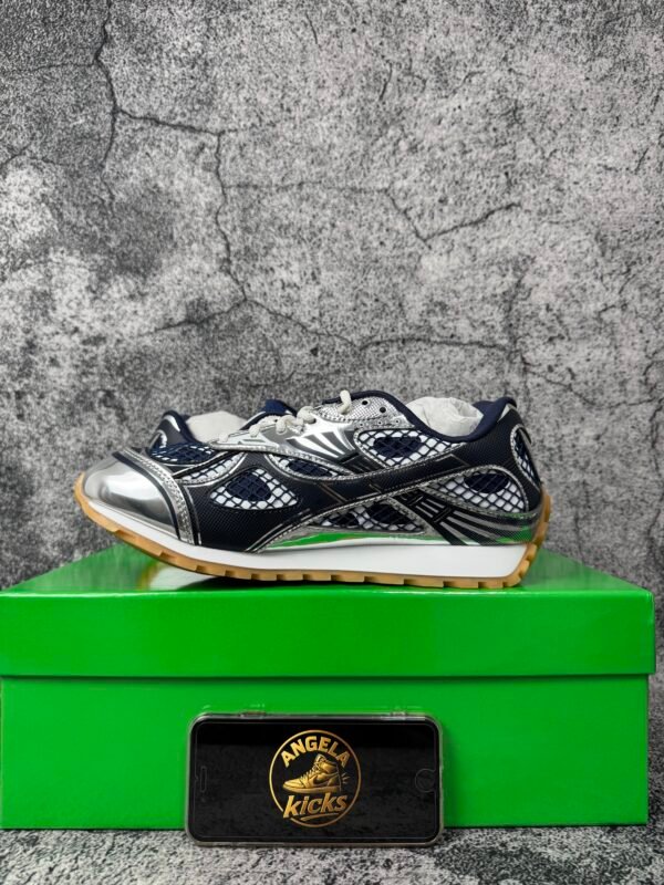 Bottega Veneta Orbit Abyss Silver