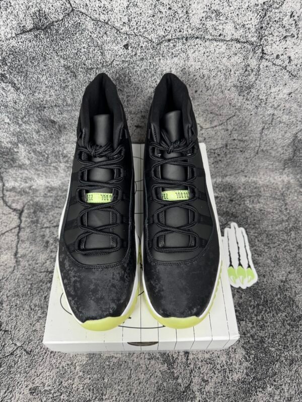 Jordan 11 Retro Black Barely Volt