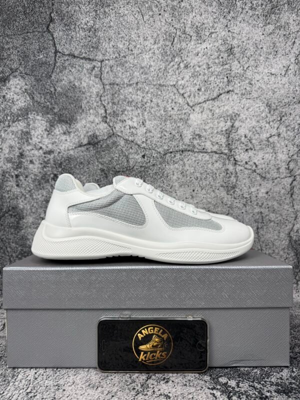 Prada Americas Cup White Silver Red