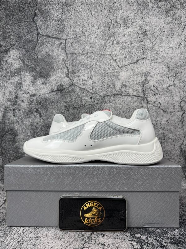 Prada Americas Cup White Silver Red