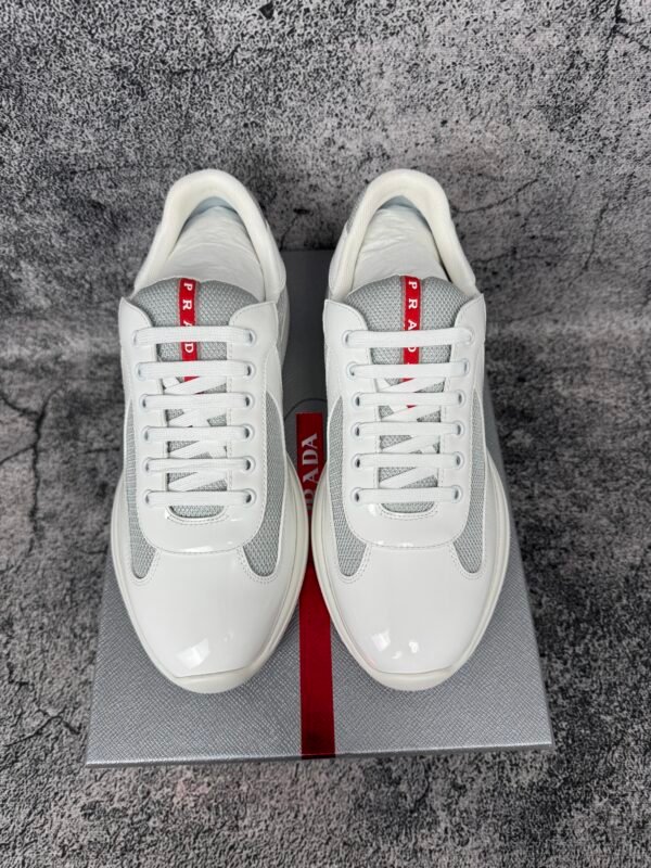 Prada Americas Cup White Silver Red