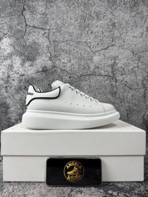 Alexander McQueen Oversized White Black Trim