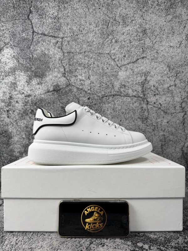 Alexander McQueen Oversized White Black Trim
