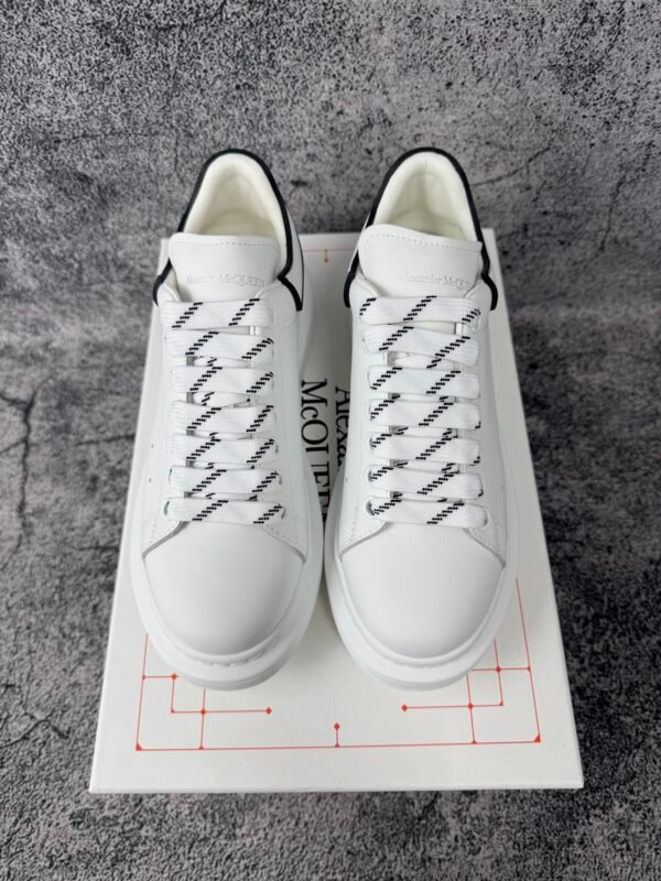 Alexander McQueen Oversized White Black Trim