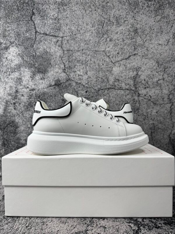 Alexander McQueen Oversized White Black Trim