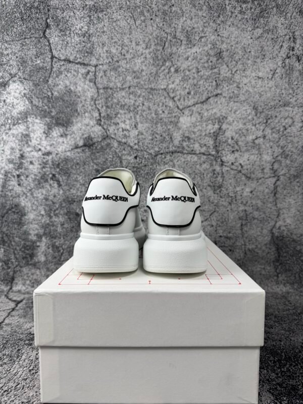 Alexander McQueen Oversized White Black Trim