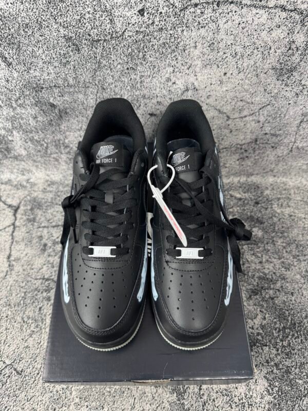 Nike Air Force 1 Low Black Skeleton Halloween