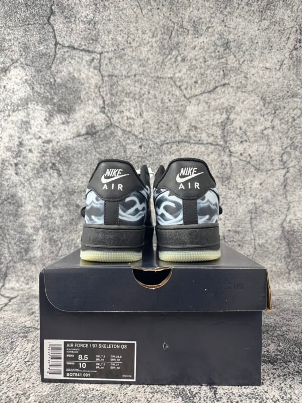 Nike Air Force 1 Low Black Skeleton Halloween