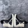 Rick Owens Geobasket High Black Milk & Chrome Hearts