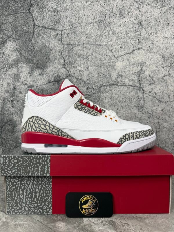 Jordan 3 Retro Cardinal Red