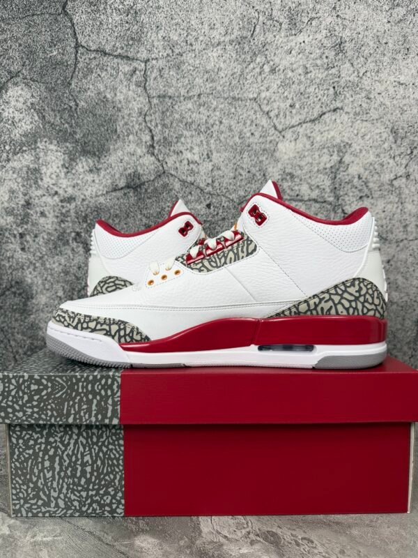 Jordan 3 Retro Cardinal Red