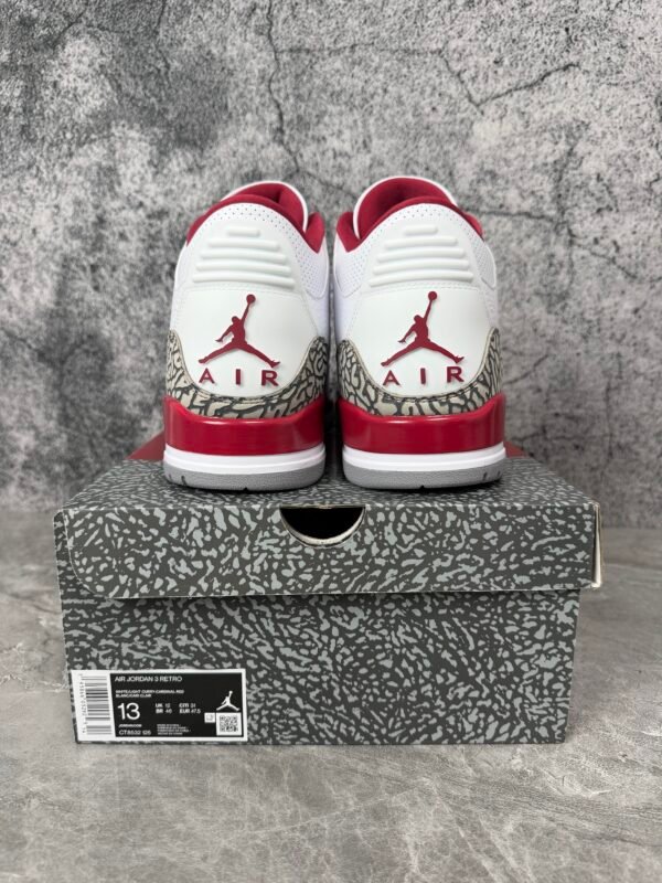 Jordan 3 Retro Cardinal Red